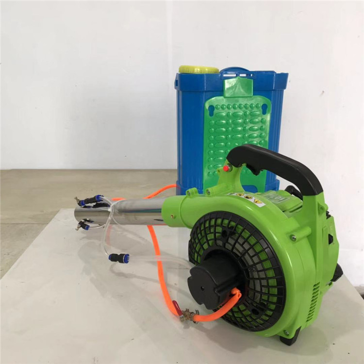 直喷式高压风送弥雾机 不锈钢背负式水雾雾化机 汽油吹风喷雾器