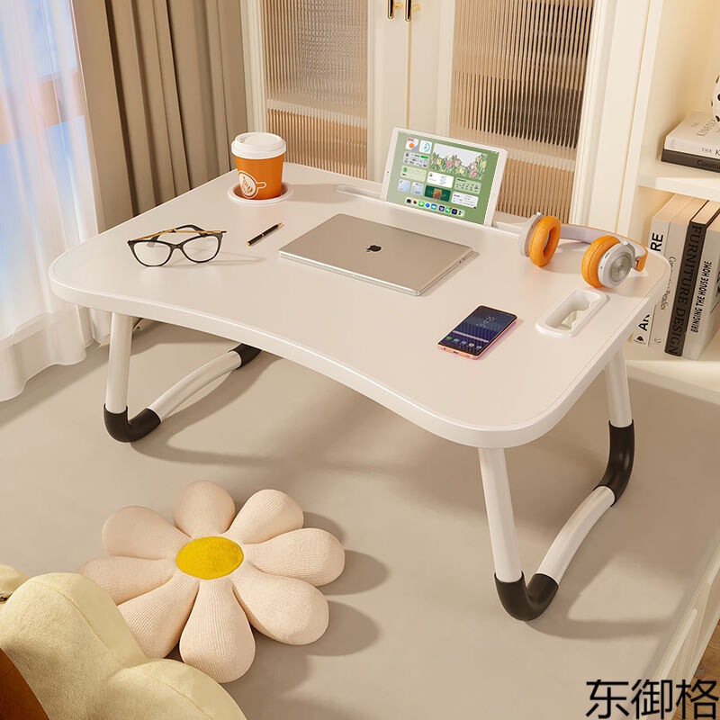 Lazy Desk for Students, Dormitory Writing Desk, Small Folding Table, Dormitory Bed Desk, Bay Window Desk, Laptop Table