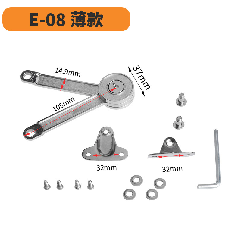 Deténgase a voluntad, deténgase a voluntad, barra de soporte, puerta hacia arriba y hacia abajo, barra de soporte plegable, barra hidráulica de soporte de aire, barra de soporte telescópica de armario