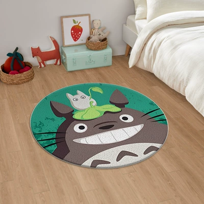 Door Mat Entrance Carpet, Avtomobil döşəmə paspasları - grin-totoro-10-4060cm-imitation-cashmere