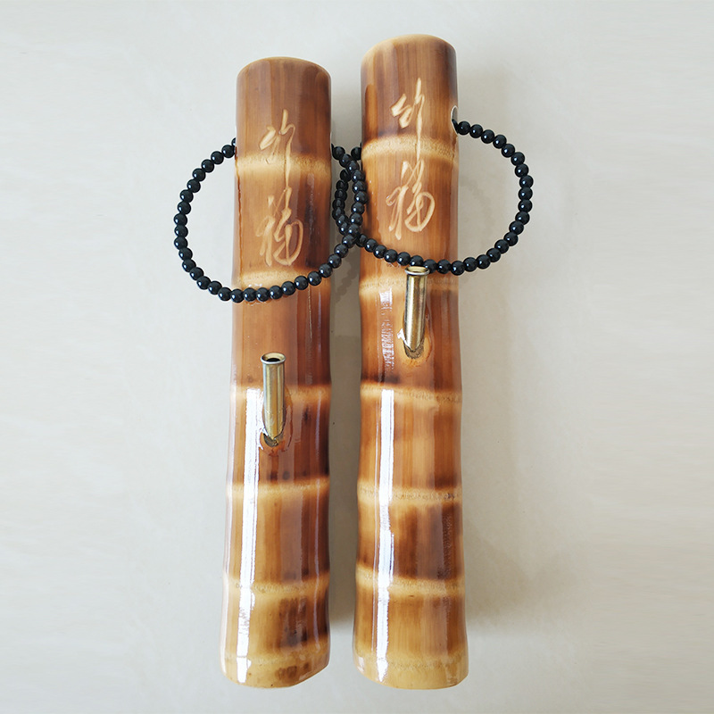 Hookah de bambú Dalu bambú largo y corto conveniente tubería de cigarrillos tubería de filtro Yunnan Zhanjiang Wenwo