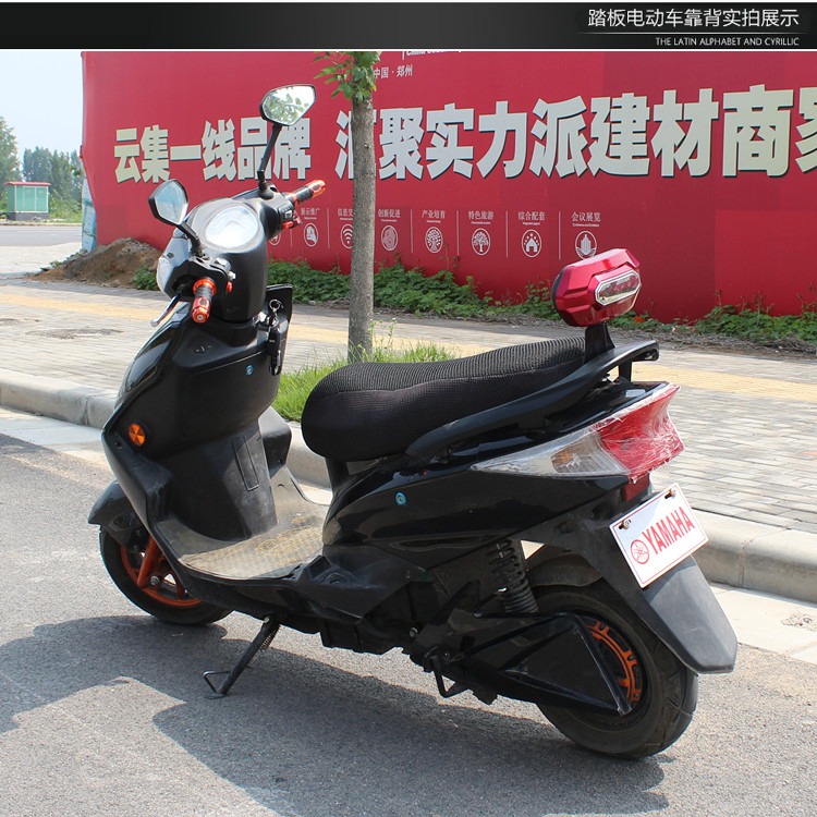 Rear Seat Cushion and Backrest for Electric Scooter Ghost Fire Swift Eagle Thunder King
