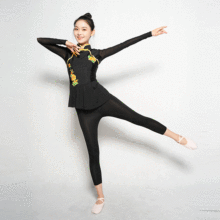 膠州舞蹈演出服成人考級練習女學生東北秧歌藝考練功服裝舞台表演
