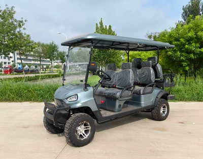 Elektrikli qolf avtomobilləri Seats for Tourist Attractions - 6-golf-carts