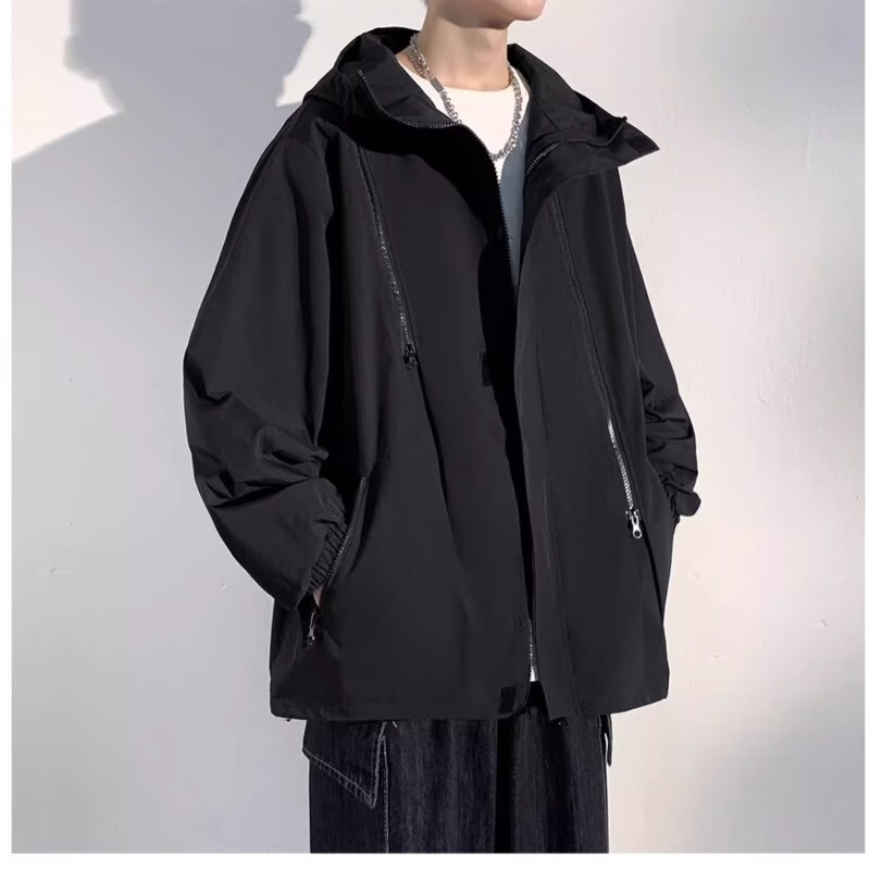 American-style soft shell sangyan jacket men's 2023 new waterproof windproof outdoor jacket mountaineering suit