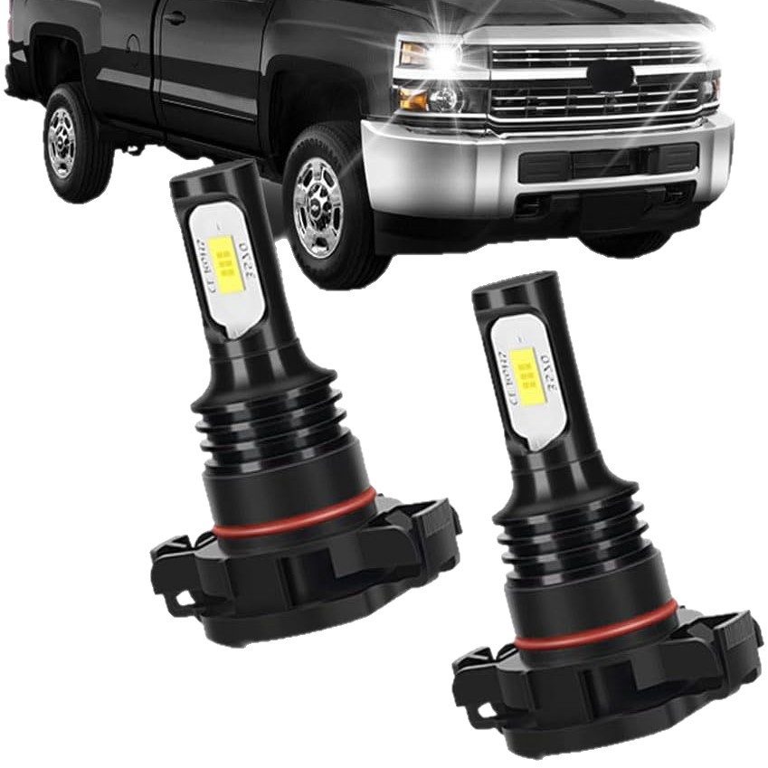 Transfronterizos automóviles LED luz de niebla de alto brillo H16 5202 psx24w 2504 automóviles LED luz de niebla modificada