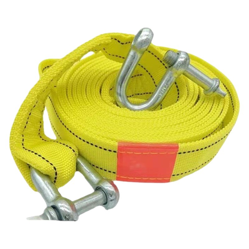 Tow Rope, Car, Off-Road Vehicle, Truck, Electric Vehicle Trailer with Thickeneded Tow Rope, Powerful Self-Driving Tour, High Quality