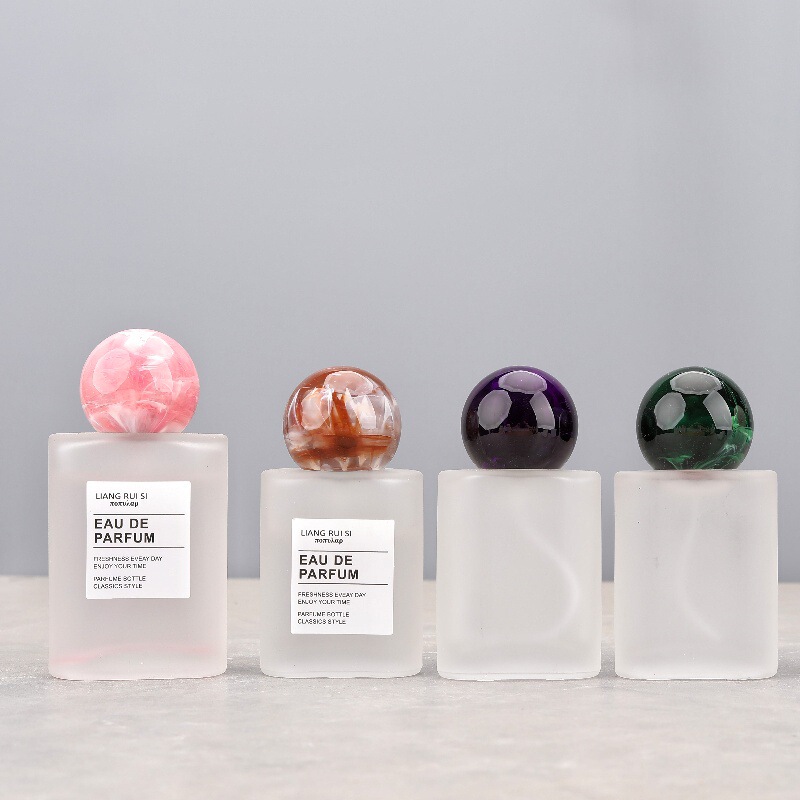 F087C-ハイエンド 30ML つや消し香水詰め替えボトルポータブルスプレー 50ML 香水ボトル空ボトルプッシュ式ネジ口|undefined