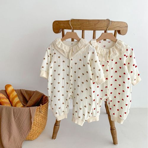 Baby Autumn Clothes Newborn Girl Onesie One Hundred Days Princess Super Cute Outing Clothes Autumn Romper Suit