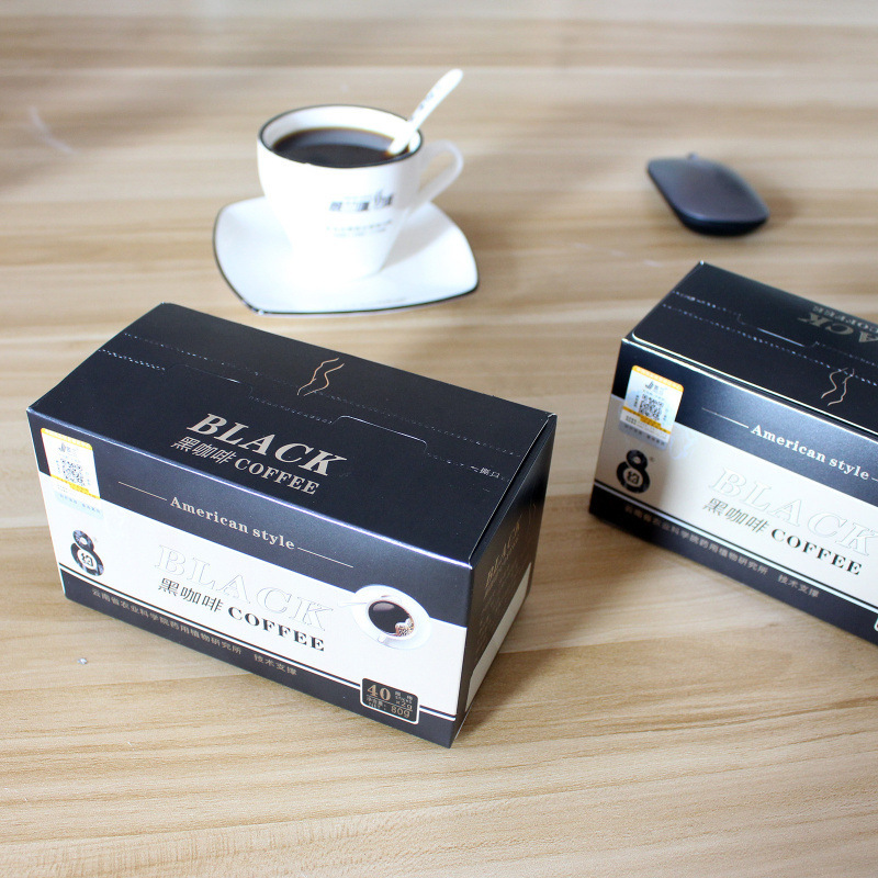 Baojinglan Instant Coffee Instant L-Carnitine Oil-Cut Black Coffee 0 Sucrose Black Coffee Direct Sales from Manufacturer Baojinglan Instant Coffee Instant L-Carnitine Oil-Cut Black Coffee 0 Sucrose Black Coffee Direct Sales from Manufacturer