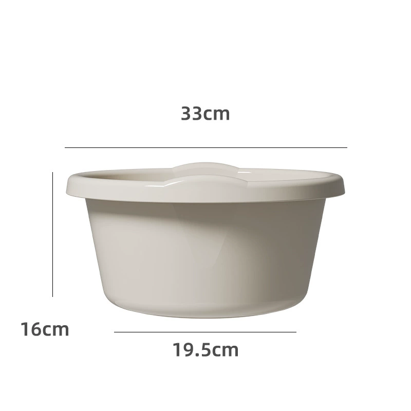 Plastic big washbasin for students for laundry, increased thickness