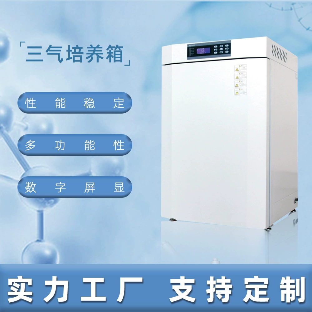 Инкубатор с прямым нагревом, трехгазовый, для биологических лабораторий, камера для испытаний температуры и влажности, с постоянной температурой и высокоточным контролем температуры