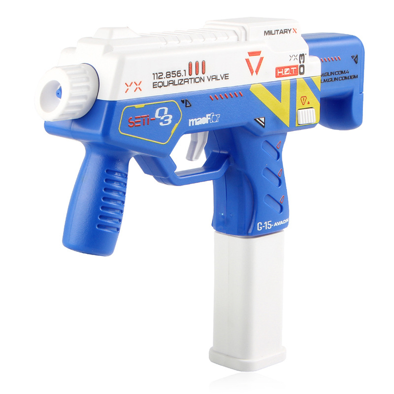 Juguete de pistola de agua eléctrico casual para niños de alta presión de rango fuerte de largo alcance pistola de agua lucha de agua juguete de agua al por mayor