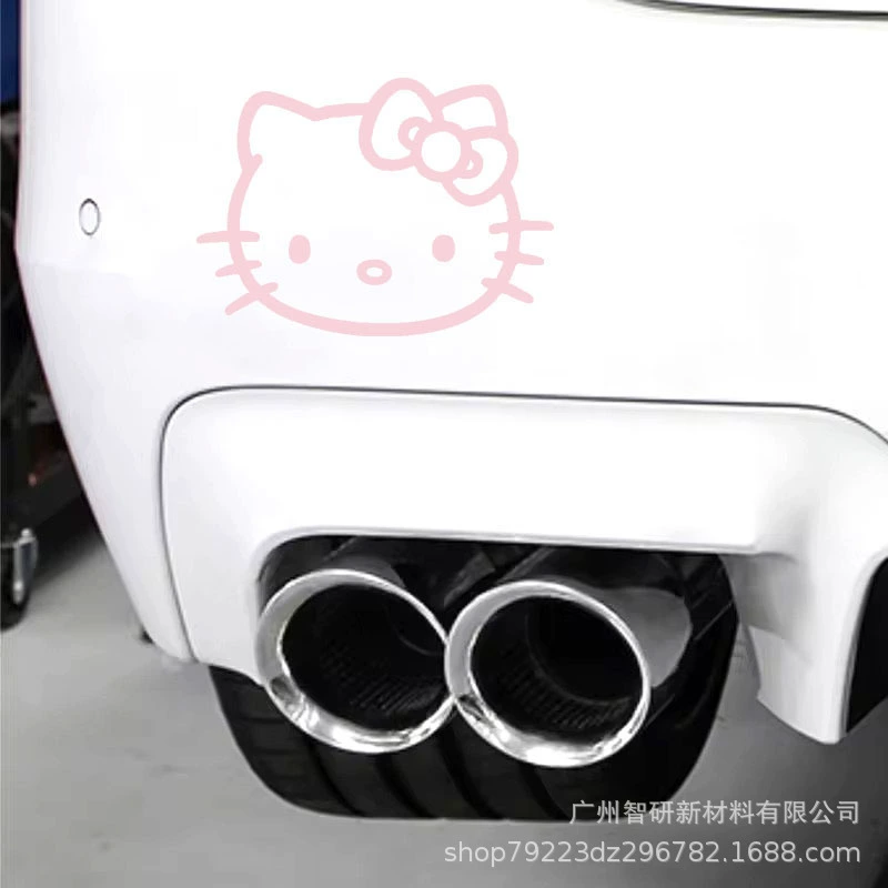 Hello kitty, cartoon sticker, tablet laptop