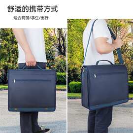 定制欧美跨境男士公文包男款商务包简约斜挎包牛津手提电脑包