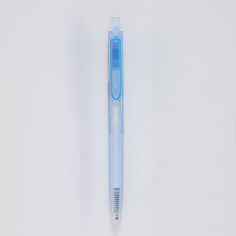 TSING 0154 アイス透明色時空カプセルゲルペン 0.5 黒コアプレスミュートダブルビーズ学生署名ペン|undefined