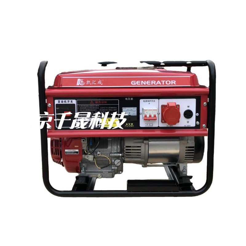 5kw凯汇成汽油发电机EC6500-3单叁相通用便携式车载发电机组