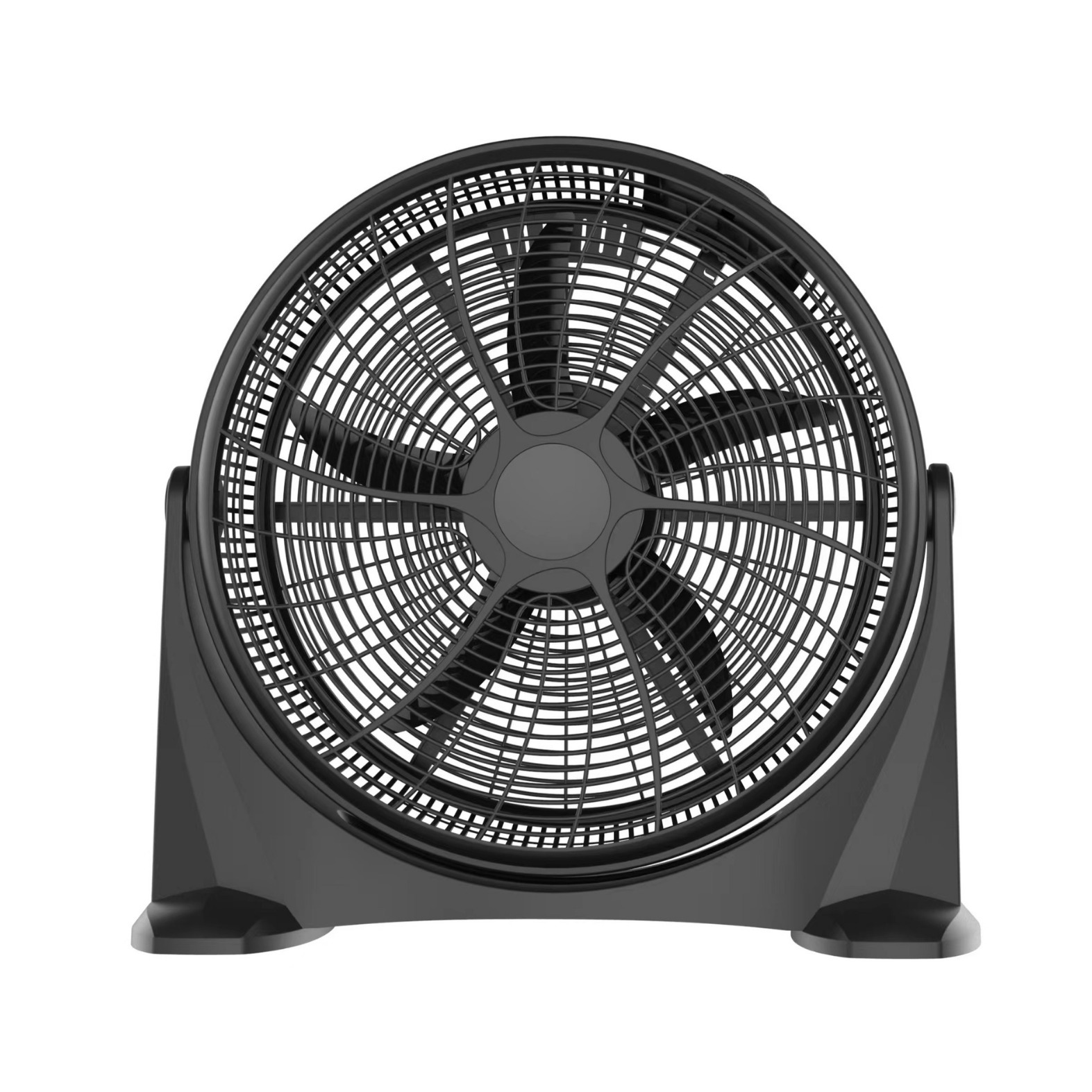 Venta directa de fábrica Ventilador de piso de escritorio doméstico de 20 pulgadas Ventilador de piso de bajo ruido de plástico completo Ventilador de piso de viento fuerte