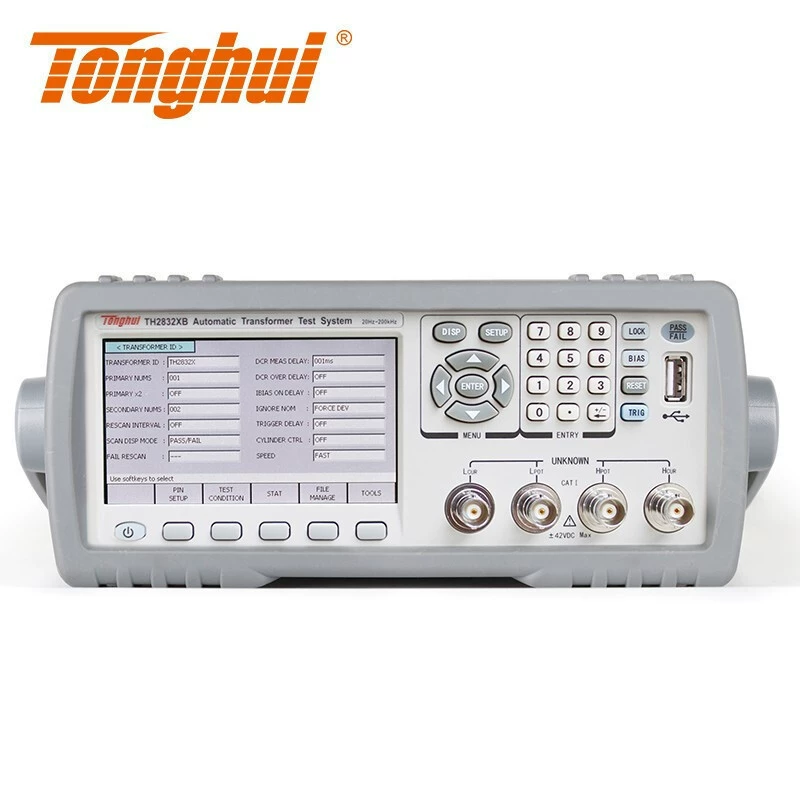 Tonghui TH2832XB/XC без функции LCR Автоматическая система тестирования трансформатора TH2832XA с LCR