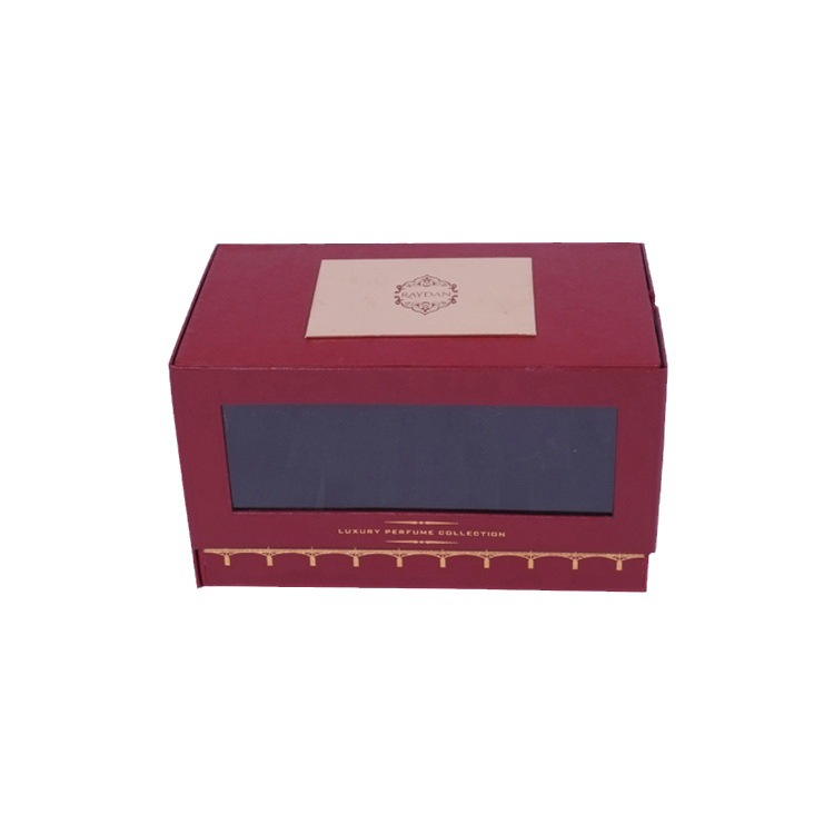 工厂生产销售新款设计特色翻盖盒 精美包装盒 时尚品牌香水礼盒