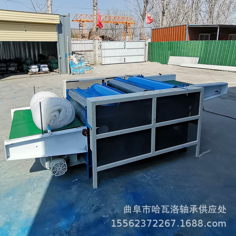 吸尘式棉花梳理机单辊丝绵被梳棉机小型棉被作坊弹花机