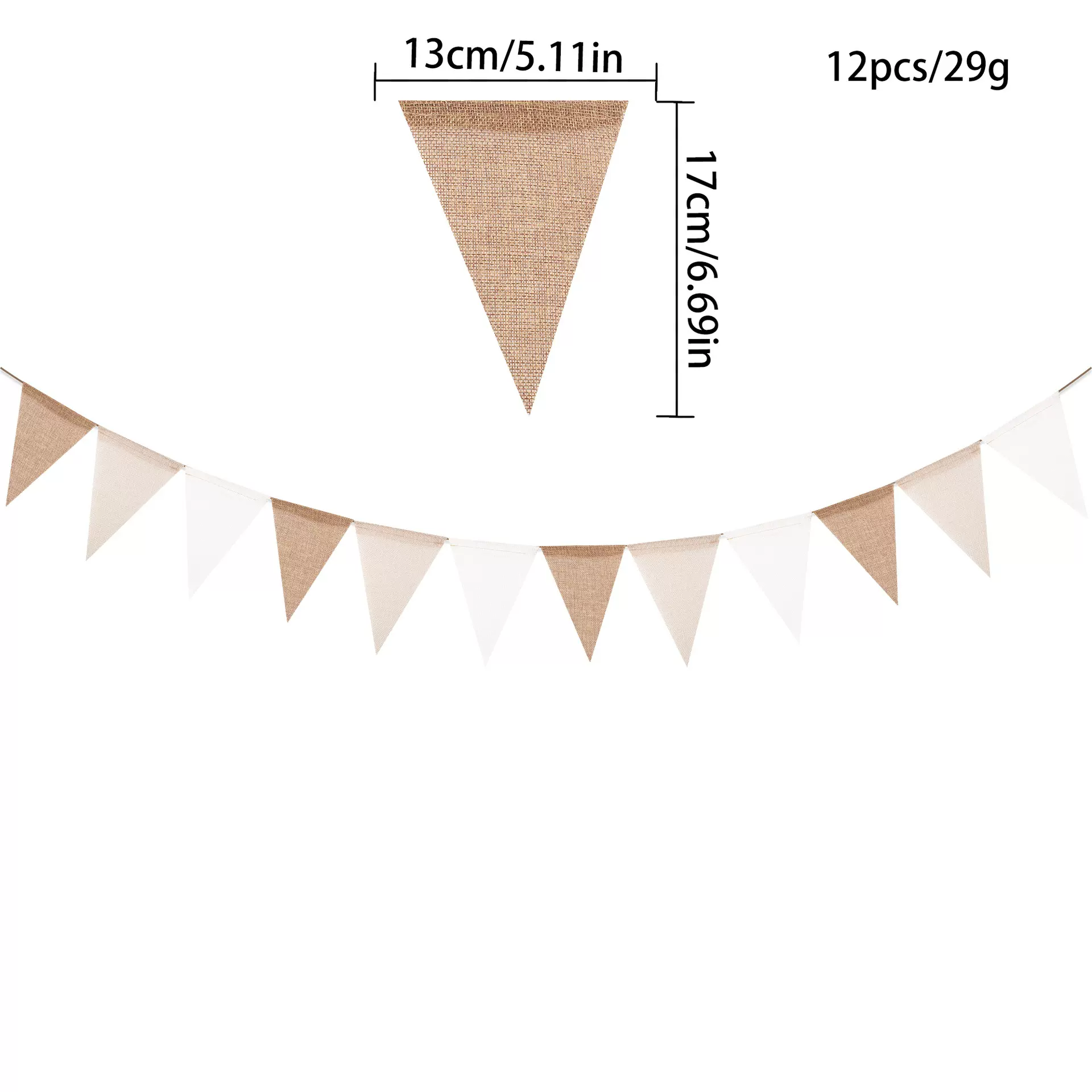 跨境三角旗燕尾旗婚礼节日派对活动场景布置吊旗拉旗横幅装饰