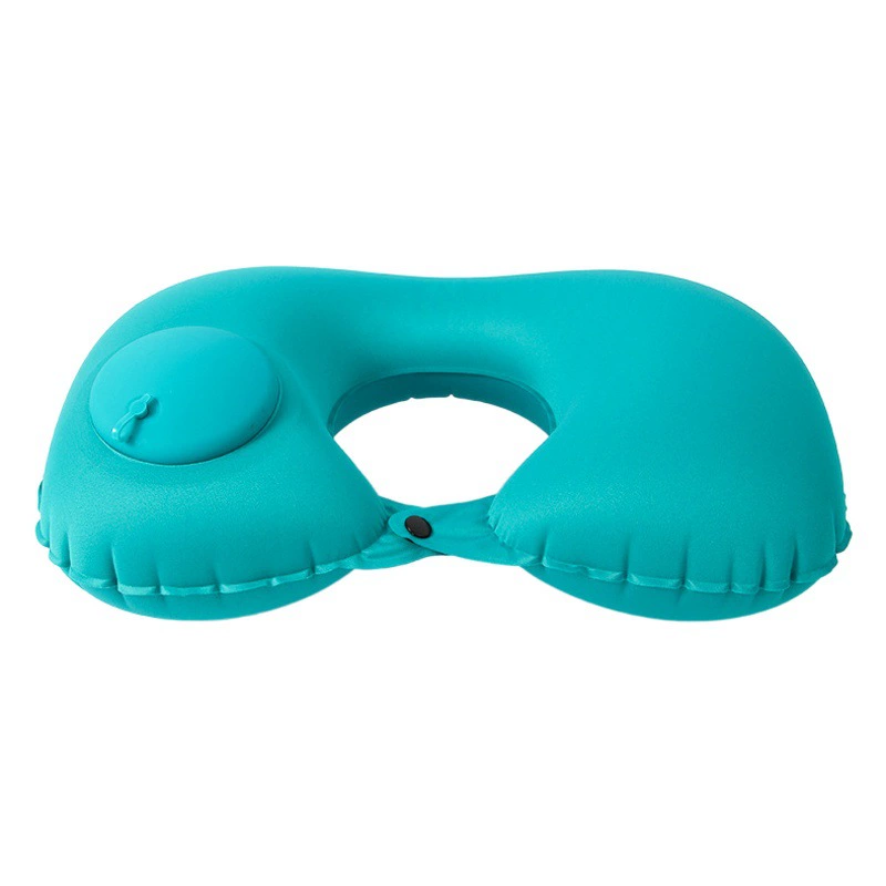 Надувная U-образная подушка пресс-типа надувная переносная подушка для шеи наружная подушка для путешествий Подарок для деятельности надувная подушка