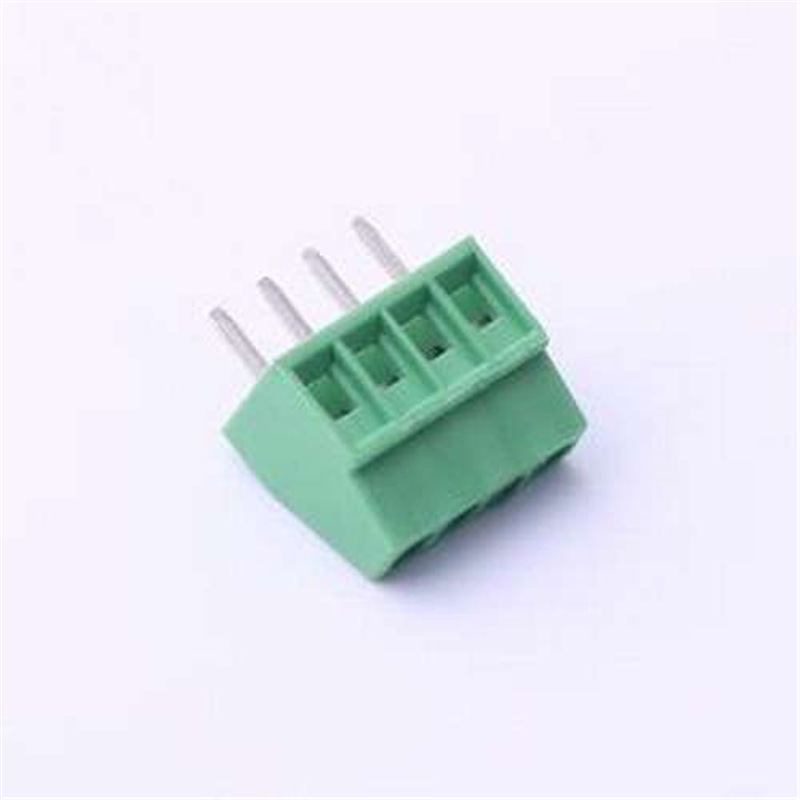 JL308-25404G01 螺钉式接线端子 1x4P 2.54mm 直插 排数:1 每排P