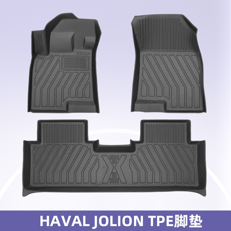 Aplicable a Haval JOLION 2021 - 2023 3D todo el tiempo TPE almohadilla de pie de automóvil almohadilla de suelo antisucio