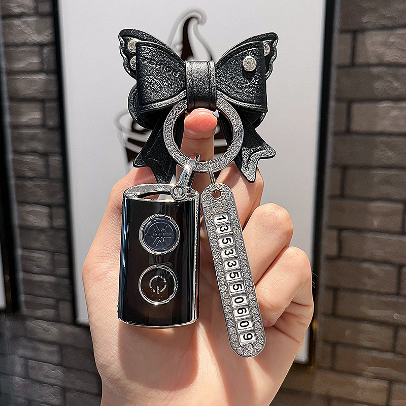 Aplicable a YAMAHA y ha XMAX300 modificado inteligente control remoto clave funda protectora clave Shell hebilla clave