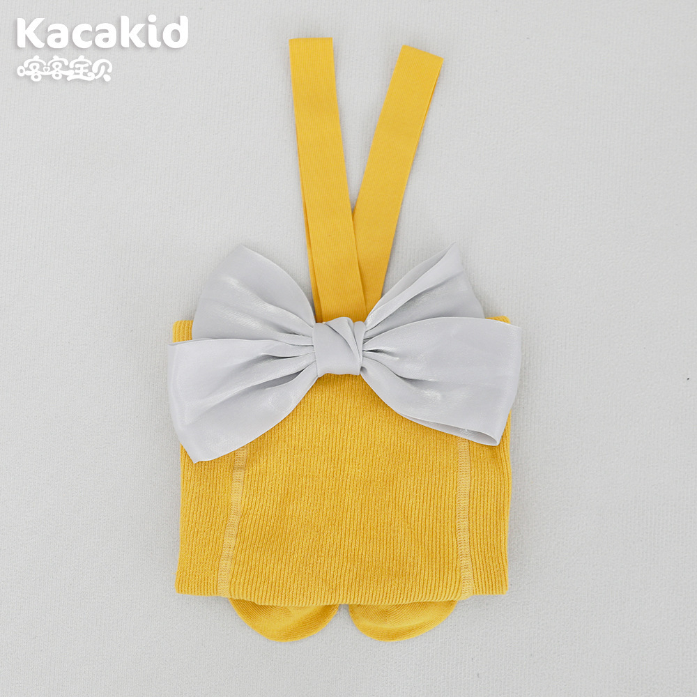 Pantimedias de correa para bebé de primavera y otoño cuidadosamente seleccionadas, pantimedias de protección del vientre de cintura alta, leggings de color sólido para bebés y niños pequeños