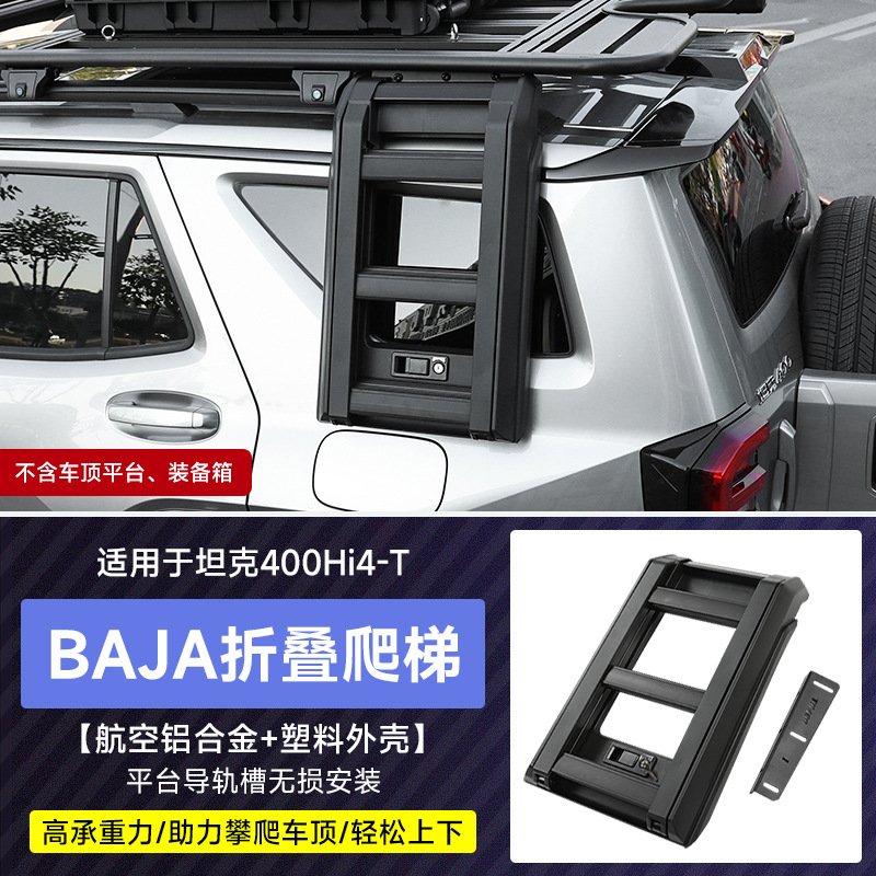 Tank – Roof rack Roof Rack Platform - optional-baja-side-ladder