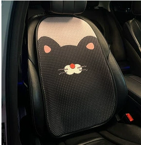 Seat cushion, seat cover – All Seasons Cartoon Car Seat - honeycomb-cat-cushion-backrest