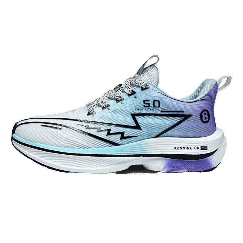 El sonido de la fricción de la marea nacional es realmente explosivo, zapatos para correr de suela suave para hombres y mujeres, amortiguación, antideslizante y transpirable, zapatos deportivos de tablero de carbono para estudiantes