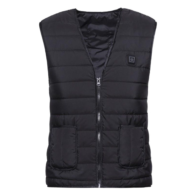 Cross-border Products Heating Vest Temperature Adjustable Heating Vest Three-gear Temperature Adjustable Electric Heating Warm Vest Men's and Women's Clothes Now