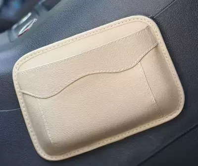 the Factory, Multimediya və saxlama aksesuarları - beige-pebbled-leather