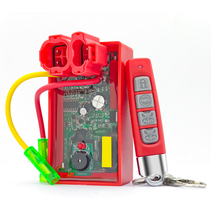 Gy6 Remote Control Anti-Theft Built-In Flasher Manufacturer Direct Approval Cross-Border Popular High-Performance Motorcycle Igniter