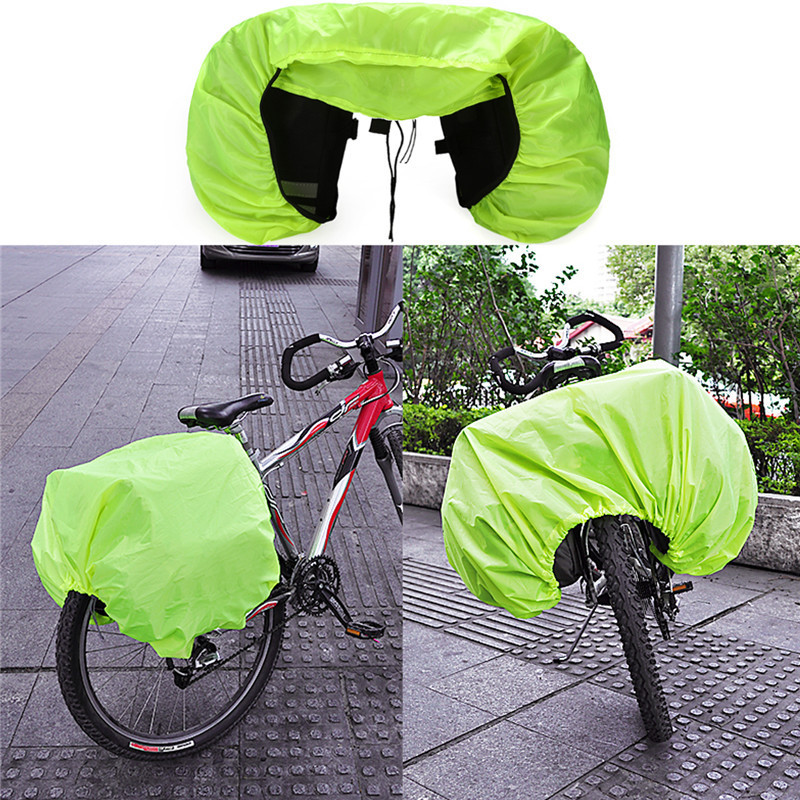 Bicycle Pannier Rain Cover Mountain Bike Road Bike Rear Rack Bag Luggage Bag Waterproof Dustproof Cover Universal Type