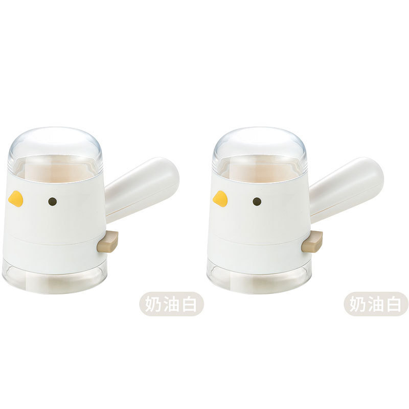 【オリジナル】鳥型定量塩入れ キッチン 家庭用調味料定量ボトル 収納 防塵 防湿 量調節調味料入れ|undefined