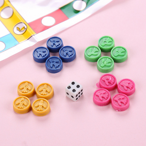 Mini flying chess, children's educational early education toys, personal interactive board games, kindergarten science and education toys