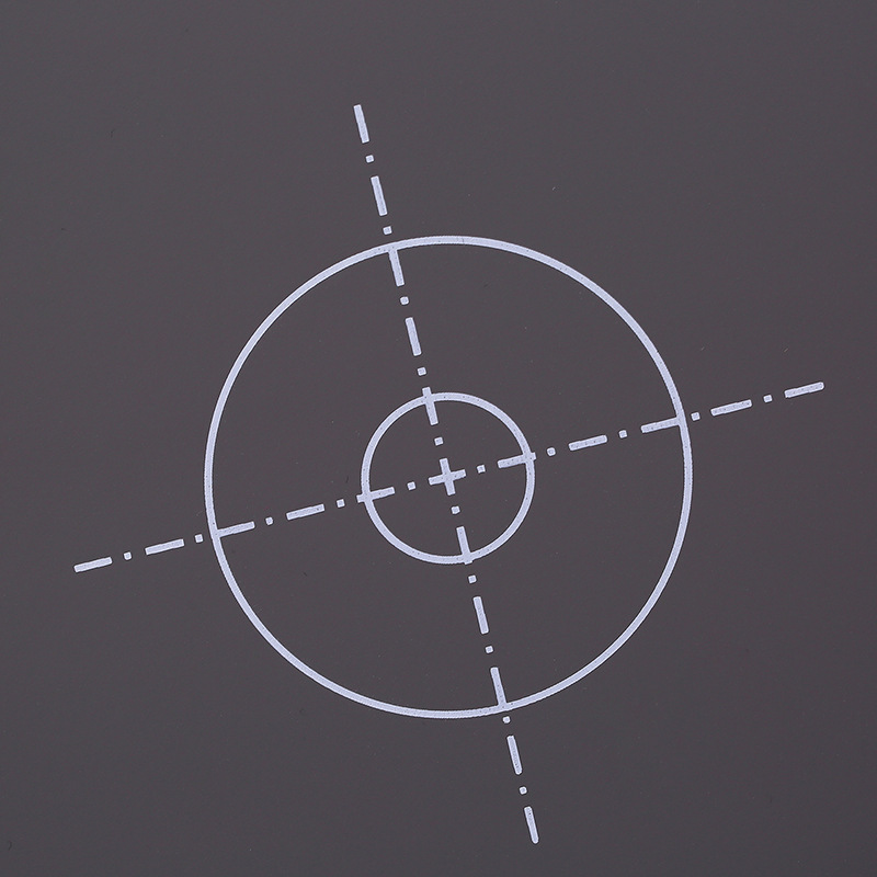 Tablero de enfoque 30CM balance de blancos tarjeta gris 18% fotografía tablero gris pantalla de enfoque gris blanco tablero de enfoque de doble cara