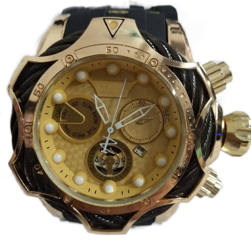 Neue meistverkaufte Uhr, europäische und amerikanische Silikonarmband-Herren-Quarzuhr, Business-Mode-Temperament-Uhr_voghion.com