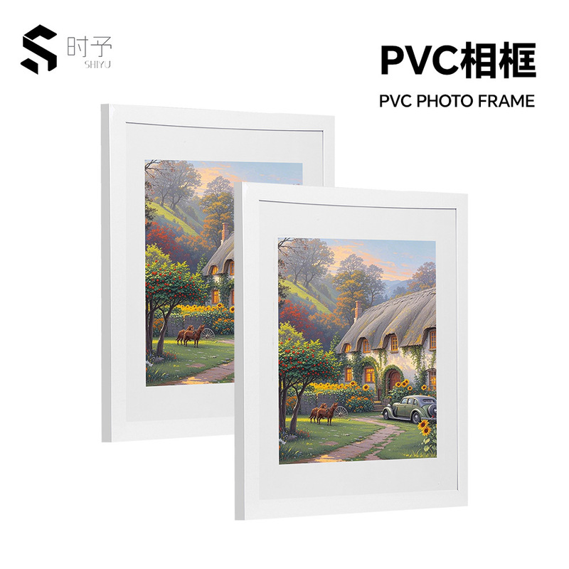 Pvc Photo Frame Wedding Photo Frame 8K12K Display Frame for Living Room Bedside Table Decoration Picture Frame 520 Ultra-Thin Photo Frame