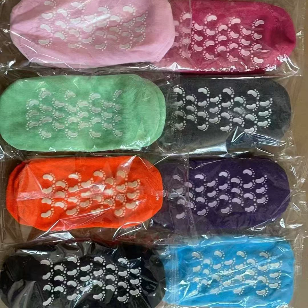 Гелевые носки, силиконовые носки для внешней торговли, маска для ног, увлажняющие носки против сухого растрескивания, защитный чехол для пятки, носки против трещин, в наличии