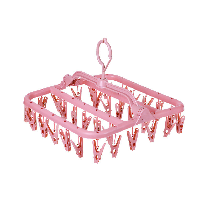 Balcón interior multiclip percha de ropa para calcetines para bebés percha de ropa interior percha de ropa doméstica multifuncional