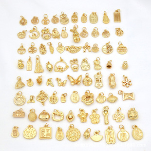 18K����僱�ɫ������PС����DIY�Ʒ�������������D104