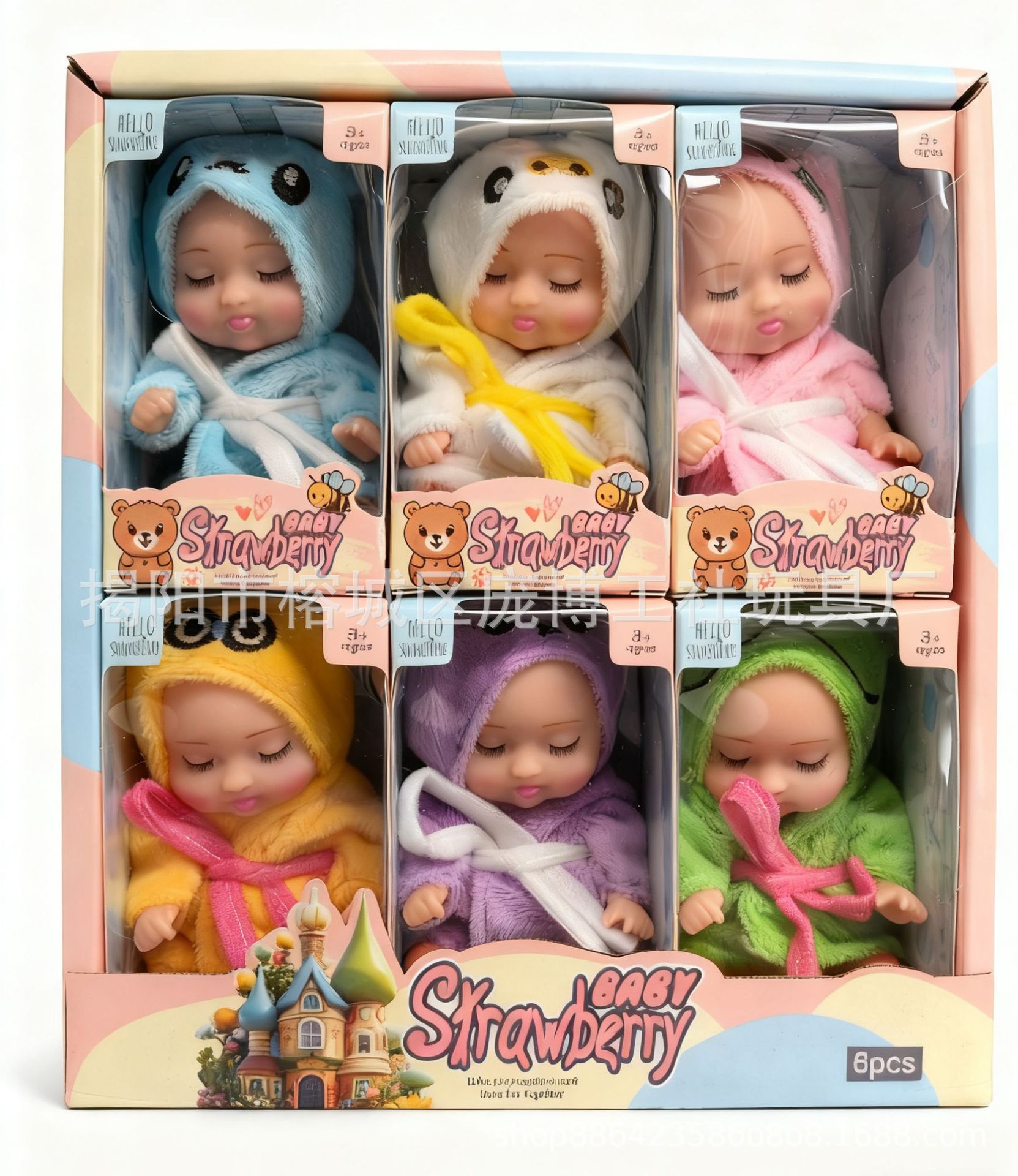 Muñecas transfronterizas renacidas, 6 muñecas de emoción, muñecas BJD, muñecas de juguetes, comercio exterior, exclusivo transfronterizo.