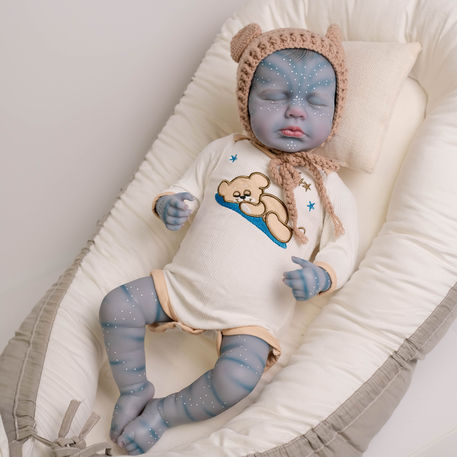 19inch Reborn Avatar Muñeca de Avatar Suministro de comercio electrónico transfronterizo Estación independiente AliExpress