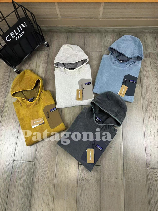 高品质巴塔Pata马蹄绒户外连帽套头情侣款卫衣男士透气运动休闲潮|undefined