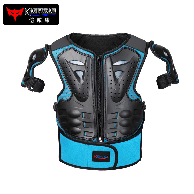 Ropa de armadura de motocicleta, chaleco de ciclismo al aire libre para niños, espalda todoterreno de caballero, protección de motocicleta, ropa de armadura para niños